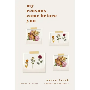 my reasons came before you