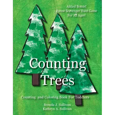Counting Trees: Counting Book For Toddlers Coloring Book Included