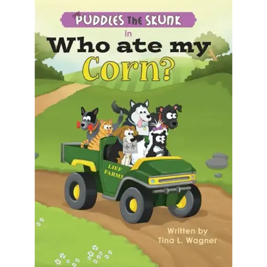 Puddles the Skunk in Who Ate My Corn?