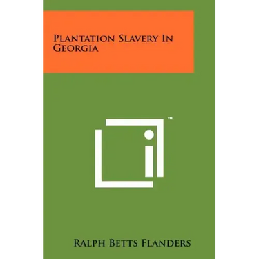Plantation Slavery In Georgia