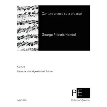 Cantate a voce sola e basso I
