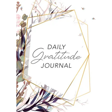 Daily Gratitude Journal: (Purple Flowers with Callout) A 52-Week Guide to Becoming Grateful