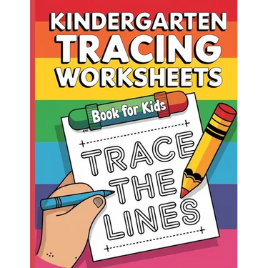 Kindergarten Tracing Workbook for Kids: Activity Book for Toddlers, Preschool Book for Kids, Educational Books for Children