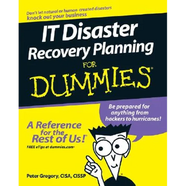 It Disaster Recovery Planning for Dummies