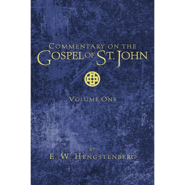 Commentary on the Gospel of St. John, Volume 1