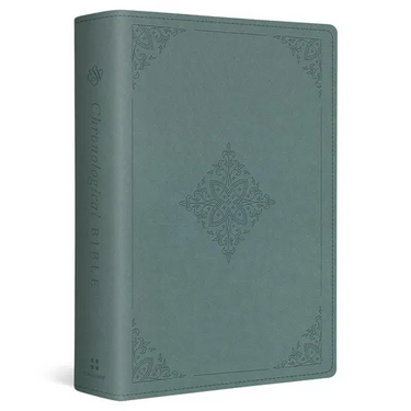 ESV Chronological Bible (Trutone, Paris Sky, Fleur-De-Lis Design)