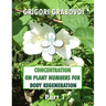 Concentration on Plant Numbers for Body Regeneration