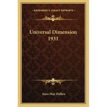 Universal Dimension 1931