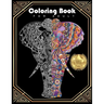 adult coloring book mandala animals: Stress Relieving Designs Animals Mandalas, Flowers,