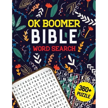 OK Boomer Bible Word Search: Bible Word Search Puzzle, Brain Exercise Game, Fun, and Festive Word Search Puzzles, Favorite Verses Bible Word Search