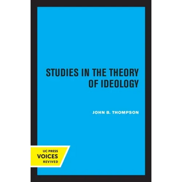 Studies in the Theory of Ideology