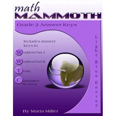 Math Mammoth Grade 2 Answer Keys