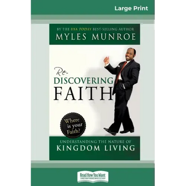 Rediscovering Faith Trade Paper (16pt Large Print Edition)