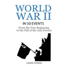 World War 2: World War II in 50 Events: From the Very Beginning to the Fall of the Axis Powers (War Books, World War 2 Books, War History)