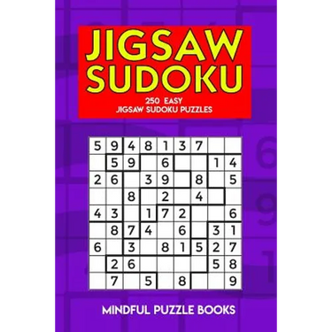 Jigsaw Sudoku: 250 Easy Jigsaw Sudoku Puzzles