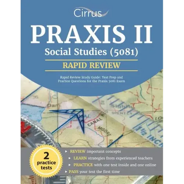 Praxis II Social Studies (5081) Rapid Review Study Guide: Test Prep and Practice Questions for the Praxis 5081 Exam