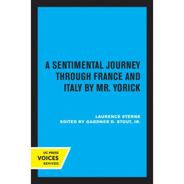 A Sentimental Journey Through France and Italy by Mr. Yorick