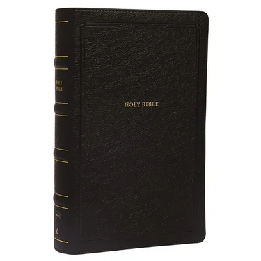 Nkjv, Reference Bible, Personal Size Large Print, Leathersoft, Black, Red Letter Edition, Comfort Print: Holy Bible, New King James Version