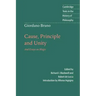 Giordano Bruno: Cause, Principle and Unity: And Essays on Magic