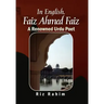 In English, Faiz Ahmed Faiz