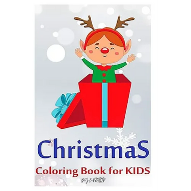 christmas coloring book for kids: 2-10 years old