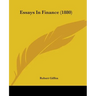 Essays In Finance (1880)