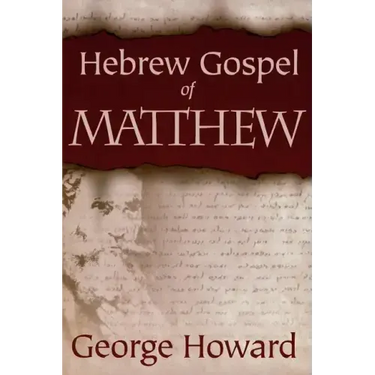 The Hebrew Gospel of Matthew