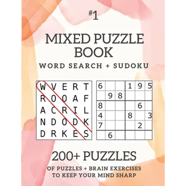 Mixed Puzzle Book #1