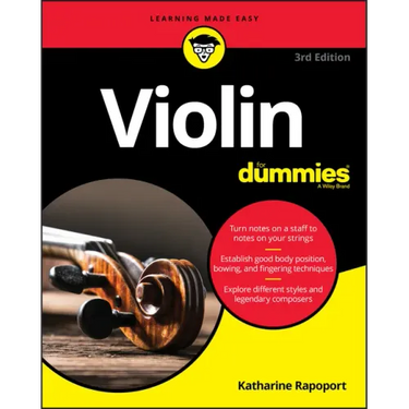 Violin for Dummies: Book + Online Video and Audio Instruction