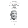 On the Order of Nature: For a Phylosophical Ascesis
