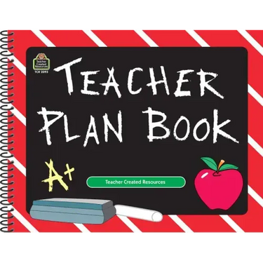 Chalkboard Teacher Plan Book