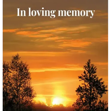 Memorial Guest Book (Hardback cover): Memory book, comments book, condolence book for funeral, remembrance, celebration of life, in loving memory fune