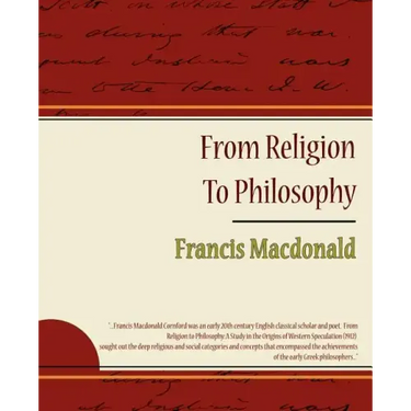 From Religion To Philosophy