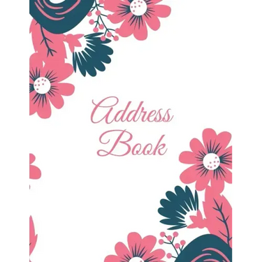 Address Book: Alphabetical Contact & Phone Numbers Information Pages, Telephone Organizer Notebook, Use Every Day, Record Addresses Journal