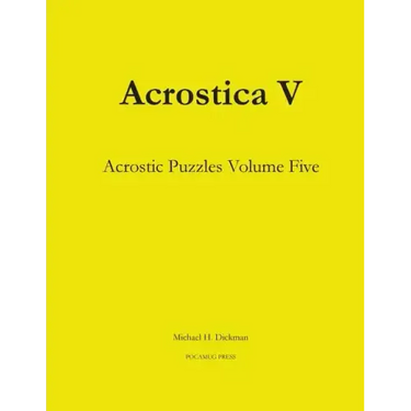Acrostica V: Acrostic Puzzles Volume Five