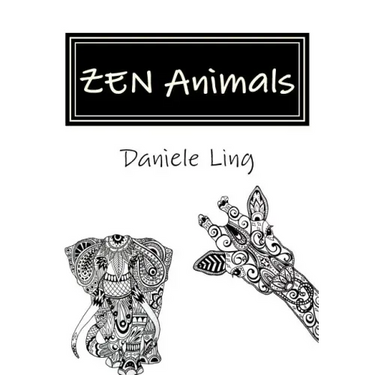 ZEN Animals: A Complete Guide to Master Wild Animals Drawing in Zen Doodle
