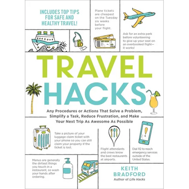 Travel Hacks: Any Procedures or Actions That Solve a Problem, Simplify a Task, Reduce Frustration, and Make Your Next Trip as Awesome as Possible