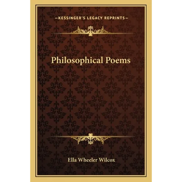 Philosophical Poems