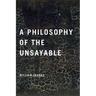 A Philosophy of the Unsayable