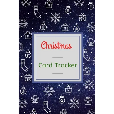 Christmas Card Tracker: Address and Tracker Book For Record Sending and Receiving Christmas Cards, Keep records for ten years with A-Z Tabs