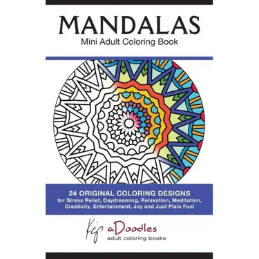 Mandalas: Mini Adult Coloring Book