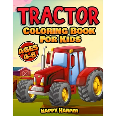 Tractor Coloring Book