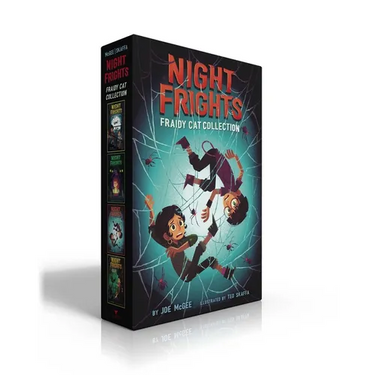 Night Frights Fraidy-Cat Collection (Boxed Set): The Haunted Mustache; The Lurking Lima Bean; The Not-So-Itsy-Bitsy Spider; The Squirrels Have Gone Nu