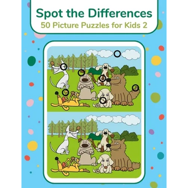Spot the Differences - 50 Picture Puzzles for Kids 2