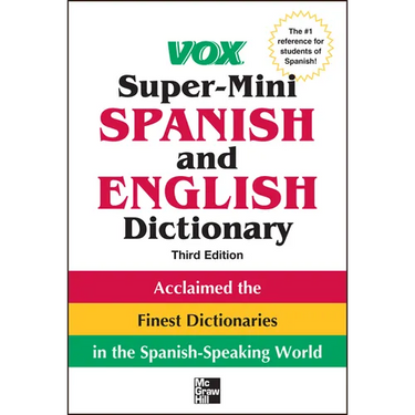Vox Super-Mini Spanish and English Dictionary