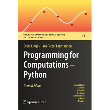 Programming for Computations - Python: A Gentle Introduction to Numerical Simulations with Python 3.6