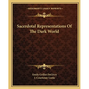 Sacerdotal Representations Of The Dark World