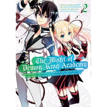 The Misfit of Demon King Academy 02: History's Strongest Demon King Reincarnates and Goes to School with His Descendants