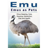 Emu. Emus as Pets. Emus Keeping, Care, Housing, Interaction, Diet and Health