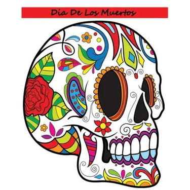 Dia De Los Muertos: Adult Coloring Book Day Of The Dead